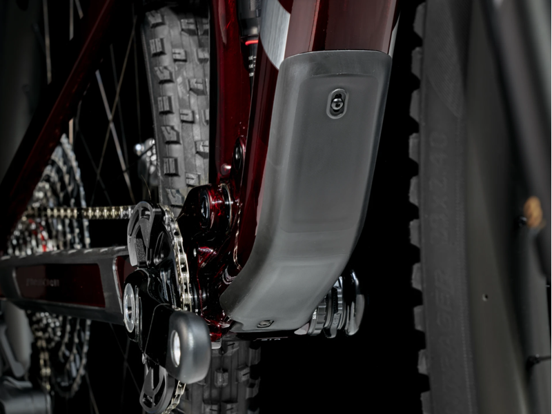 Trek Top Fuel 9.9 XX AXS Full Suspension Carbon Mountain Bike 2024 in Carbon Red Smoke-8